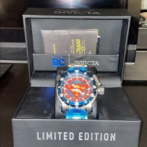 Limited edition men’s Superman Invicta watch